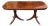 Jonathan Charles Regency Crotch Mahogany Non-Extendable Dining Table For Sale