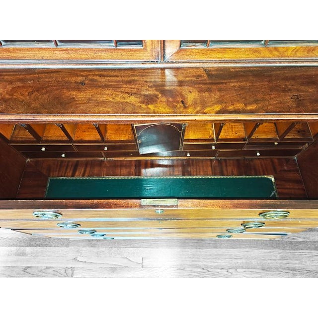 Vintage Custom Monumental Breakfront Cabinet For Sale - Image 9 of 11