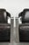 Industrial Black Cowhide Aviator Design Armchairs with Aluminium and Rivets, Set of 2 For Sale - Image 10 of 15