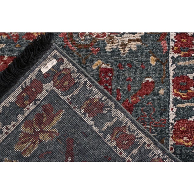 Not Yet Made - Made To Order Handknotted Jumping Fox Rug, 5'x8' For Sale - Image 5 of 6