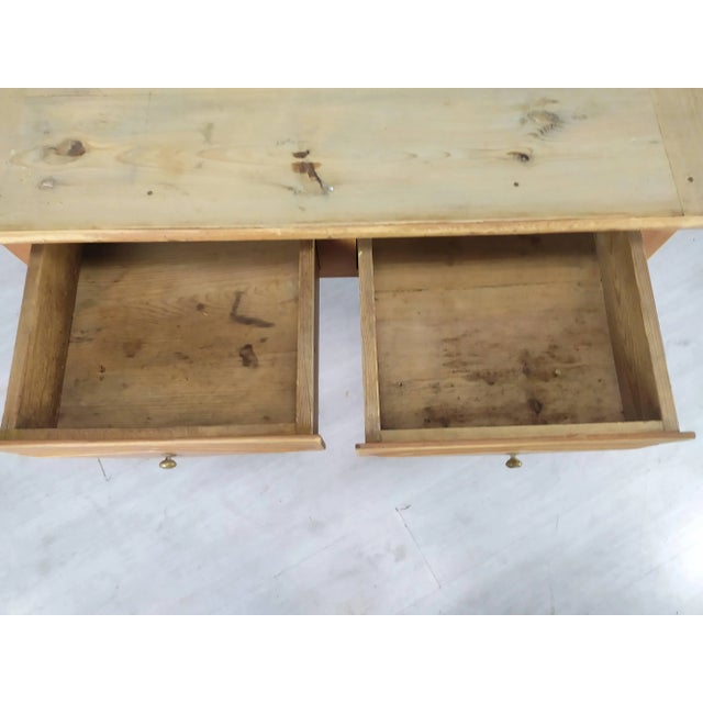 Lozenge Farmhouse Table For Sale - Image 15 of 18