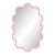 Large Contemporary Wall Oval Wavy Mirror – Hvyli Oval 90 For Sale