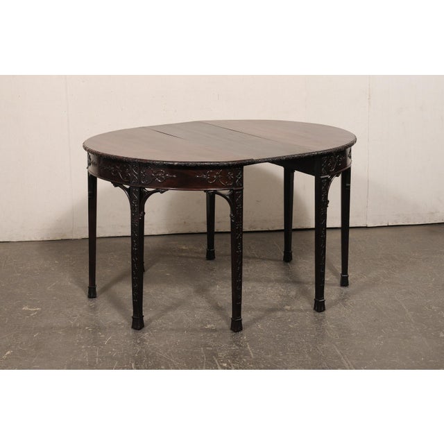 Traditional 19th Century Pair Period Regency Tables, or Single Oval For Sale - Image 3 of 13