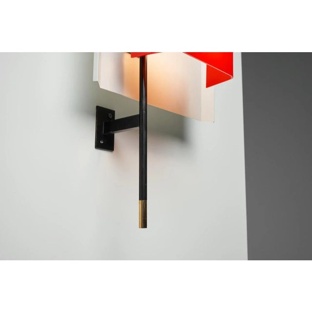 Metal Italian Wall Lamp from Stilnovo, 1955 For Sale - Image 7 of 10