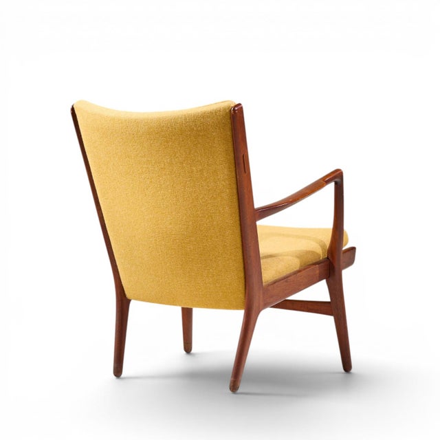 Hans Wegner Ap-16 Mid Century Danish Teak Lounge Chairs - Pair For Sale - Image 10 of 12