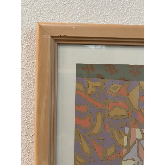 Max Hayslette Signed Vintage Serigraph “Interior With Mies” – Modernist Interior With Mies Chairs & Ocean View For Sale - Image 9 of 9