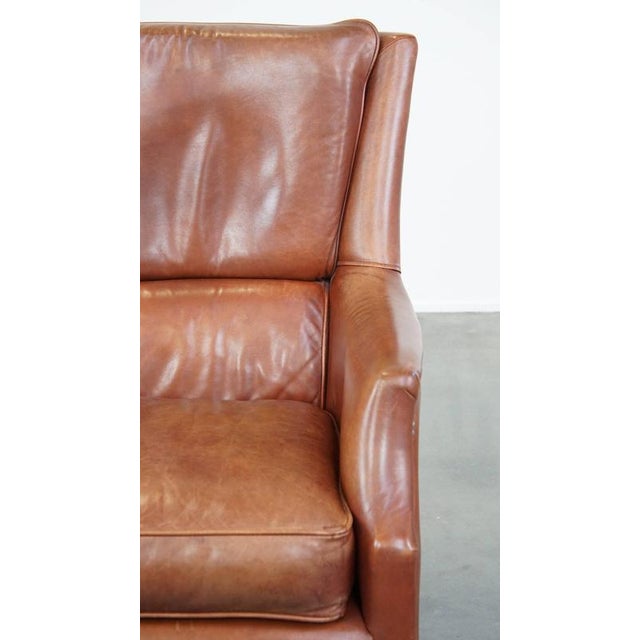 Vintage Club Chair in Cowhide For Sale - Image 10 of 13