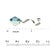 Metal Natural Aquamarine Diamond Earrings 14k Gold 8.15 TCW Certified For Sale - Image 7 of 13