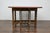 Blue 18th-Century Spanish Gateleg Table with Floral Polychrome Décor and Drop Leaves For Sale - Image 8 of 12