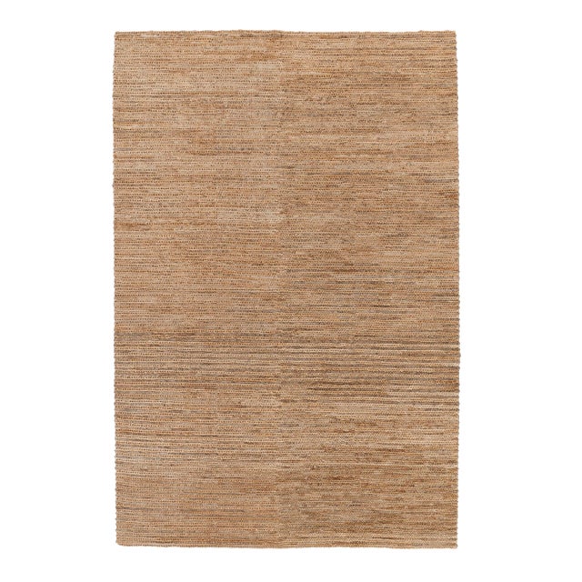 Premium Braided Hand Woven Jute Wool Rug 4x6 Ft. For Sale
