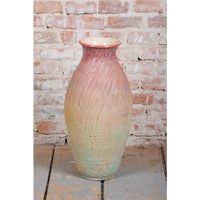 Mid-Century Vase in Ceramic, Czech, 1940s For Sale - Image 3 of 10