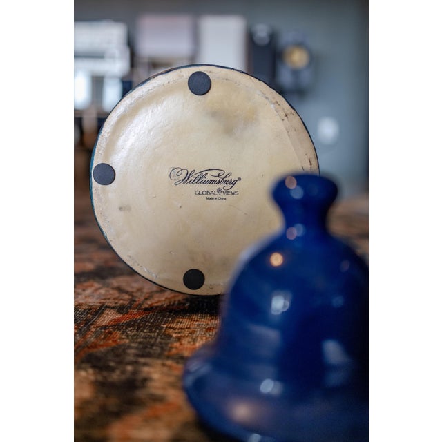 Make a striking architectural statement with this monumental ceramic ginger jar urn by Global Views, part of the exclusive...