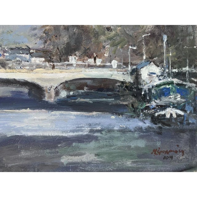 2000 - 2009 Magdalena Spasowicz, Strasbourg, Oil on Canvas on Board For Sale - Image 5 of 7