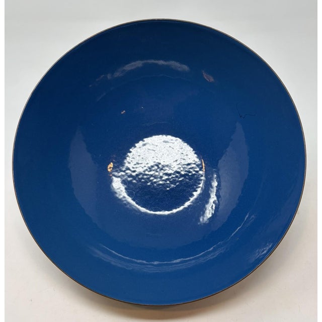 1950s Miguel Pineda Enameled Bowl, Large For Sale - Image 5 of 7