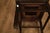 Mission Style Antique Oak Rabbit Ear Side Chair With Leather Seat For Sale - Image 17 of 18