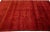 2020s Solid Red Modern Gabbeh Style Handmade Room Size Wool Rug For Sale - Image 5 of 10