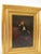 Textile Painting of a Child Late 19th Oil on Canvas For Sale - Image 7 of 8