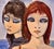 Charles Levier "Three Parisian Women by the Beach"1960s Oil Painting For Sale - Image 12 of 14