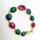 Early 21st Century Bochic "Rough Cut" Natural Emeralds, Sapphires & Rubies Set In 18K Gold & Silver For Sale - Image 5 of 18
