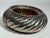 Early 20th Century Moroccan Berber Silver Anklet Converted to Brass-Lined Catchall For Sale - Image 4 of 9