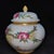 White Pair of Chinese Famille Rose Porcelain Covered Jars With Peach & Finger Citron Motif For Sale - Image 8 of 9