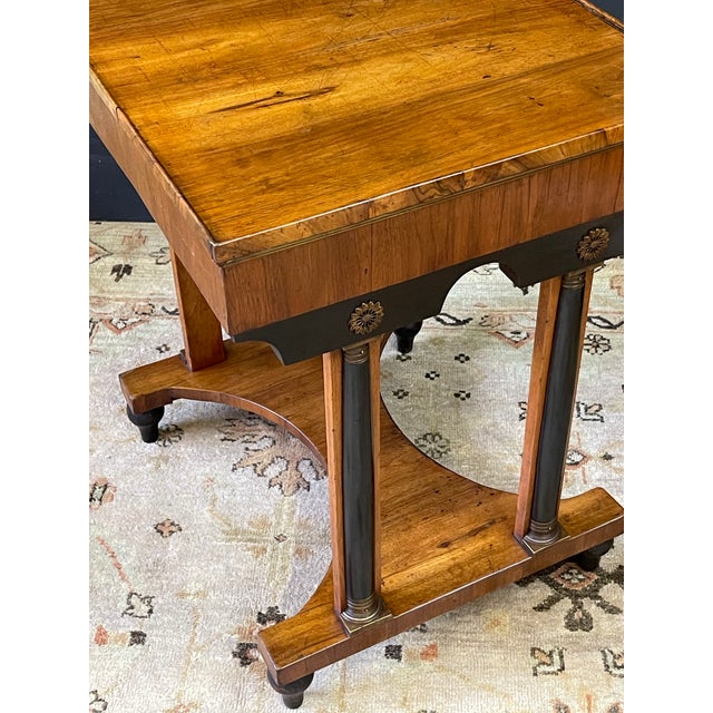 Mid 19th Century Italian Neoclassical Writing Table, 19th Century For Sale - Image 5 of 13