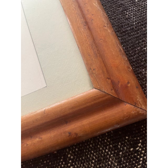 Mid Century Abstract Silk Screen Print Signed For Sale - Image 12 of 13