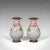 Light Pink Late 19th Century Ceramic French Victorian Urns - A Pair For Sale - Image 8 of 13
