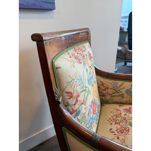 Vintage French Louis XVI Armchair For Sale - Image 11 of 11