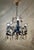 Hollywood Regency Crystal 3-Arm Chandelier with Rose-Lilac Crystals from Palwa, 1950s For Sale - Image 13 of 17