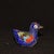 Asian Vintage Cloisonné Enamel Mandarin Duck Figurines - Pair For Sale - Image 3 of 9