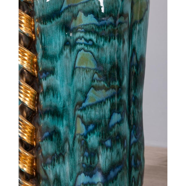 Large Vintage Ceramic Vase, Italy, 1960s For Sale - Image 11 of 13