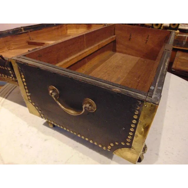 Early 19th Century Child's Camphor Wood Chest For Sale - Image 4 of 5