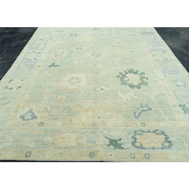Early 21st Century Turkish Oushak Rug 8' x 10'7" #19397 For Sale - Image 5 of 8