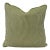 Woven Basketweave 20” Feather/Down Pillow For Sale