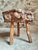 Brutalist French Burled Cherrywood Stool Primitive Milking Stool, 1890s For Sale - Image 9 of 11