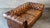 Restoration Hardware Distressed Cigar Leather Kensington Luxe Sofa For Sale - Image 10 of 17