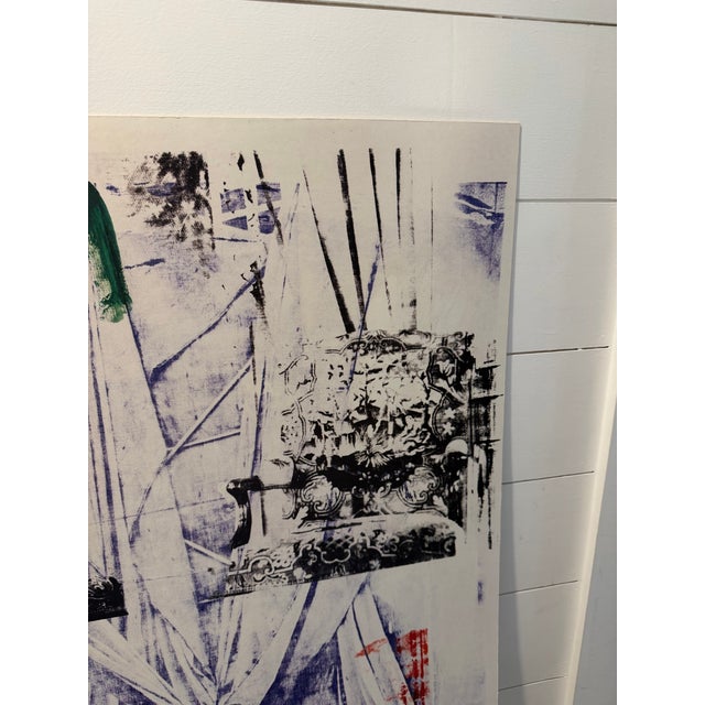 Robert Rauschenberg 1990 Houston Grand Opera Poster Lithograph Print For Sale In Houston - Image 6 of 7