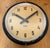 Industrial Black Factory Wall Clock from IBM, 1950s For Sale - Image 9 of 17