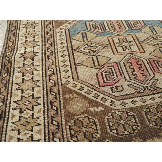 Tribal Galerie Shabab Collection Early 20th Century Caucasian Shirvan Rug For Sale - Image 3 of 6