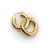 Hoops are a great jewelry staple, and these certainly could be the pair that fills a niche for you. These vintage 18k gold...