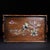 Traditional Vintage Hardwood Tray With Mother-of-Pearl Bird and Floral Inlay For Sale - Image 3 of 9