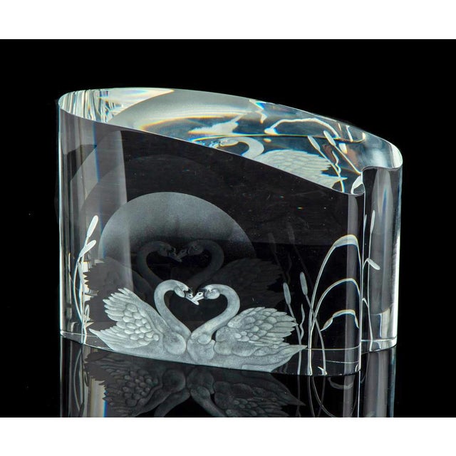 Vtg. Steuben Our Love Sculpture For Sale - Image 12 of 15