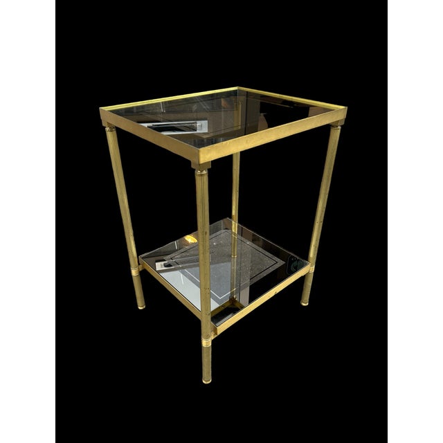 Brass Side Table, 1970s For Sale - Image 9 of 9