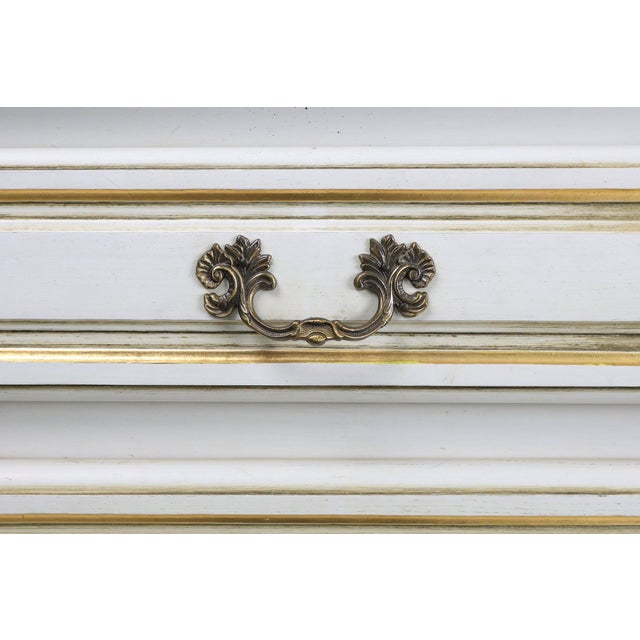 20th Century Louis XV French Chest of Drawers, 1950s For Sale - Image 4 of 11