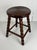 Mid-Century Turned Wood Bobbin Stool in the style of Charles Dudouyt, France, 1950s For Sale - Image 12 of 18