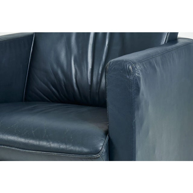 Post Modern Barrel Leather Chairs by Leolux, 1970 For Sale - Image 10 of 12