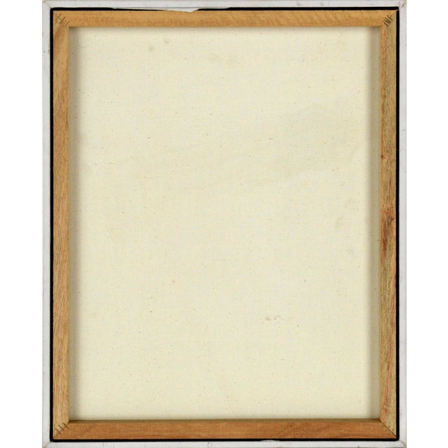 Black "Bird on a Wire" the Crow - Acrylic on Canvas by Ricardo De Silva For Sale - Image 8 of 8