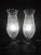 American Large ''Star & Moon' Cut Crystal Glass Wired Large Table Lamps / Lanterns - A Pair 19.5" For Sale - Image 3 of 8