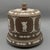 Ceramic Large Antique Stilton Cheese Dome and Stand from Adams Brown Jasperware, England, 1880s, Set of 2 For Sale - Image 7 of 18